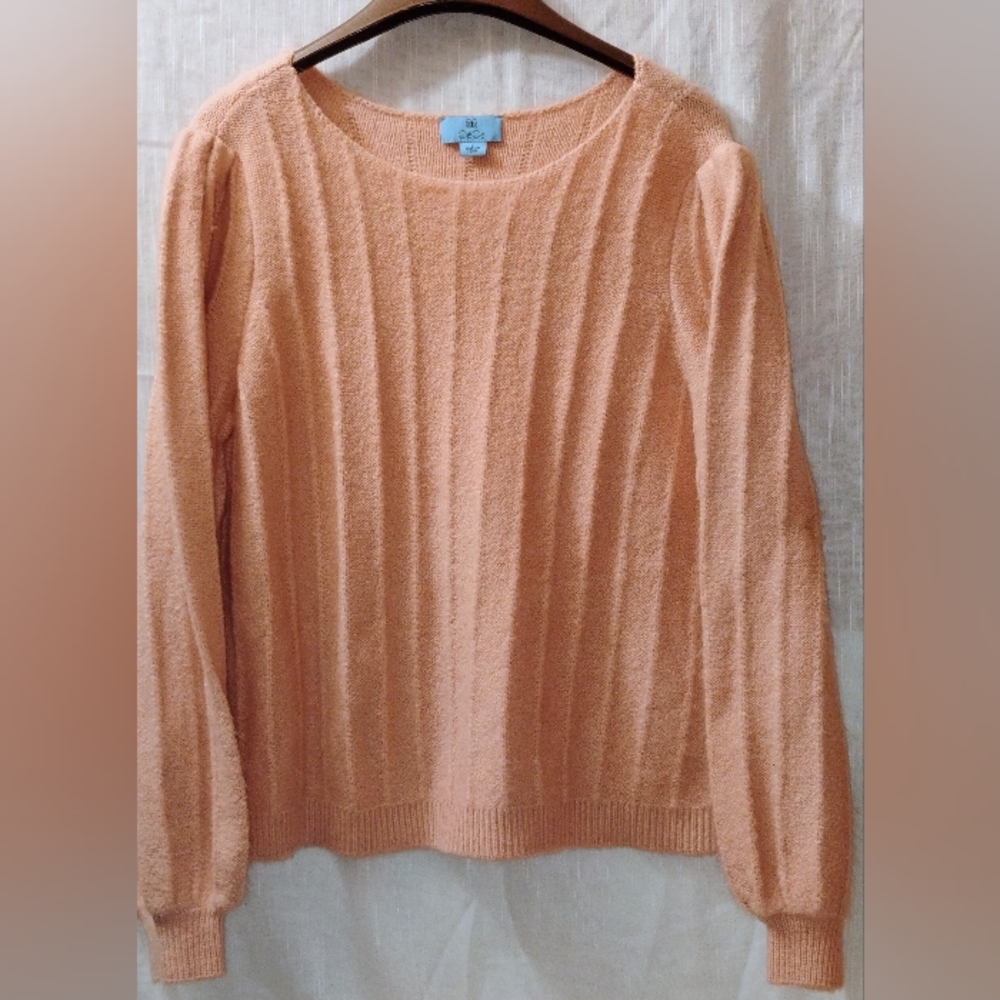 CeCe Peach Crew Neck Sweater